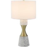 Monty Rustic White Table Lamp - Image 2