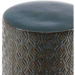 Cassi Blue Garden Stool - Image 2