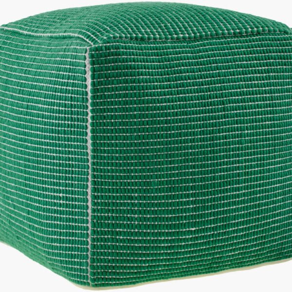 Ronald Lunar Green Pouf