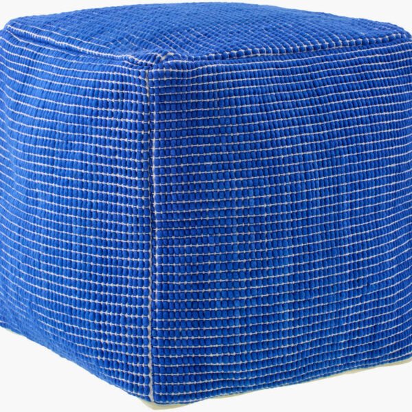 Ronald Marine Blue Pouf