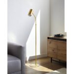 Zakery Rustic Gold Floor Lamp - Image 2