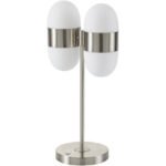 Kevyn Modern Metallic - Nickel Table Lamp