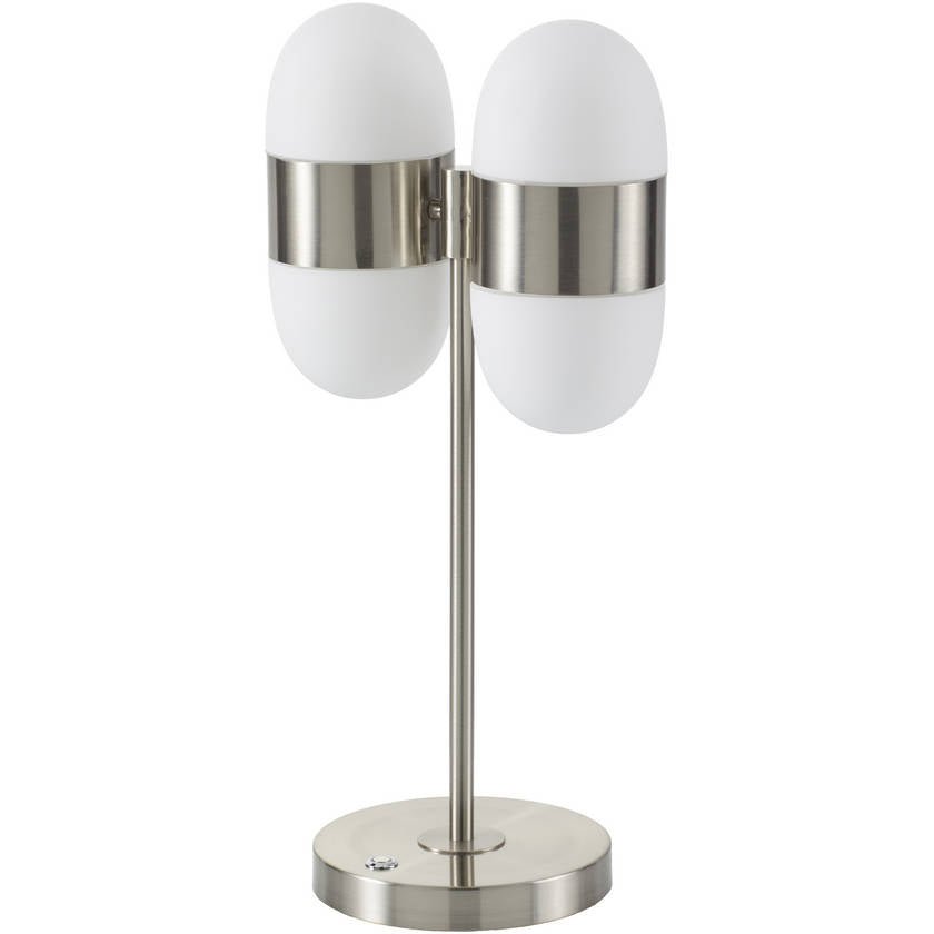 AAAC2712-1 Kevyn Modern Metallic - Nickel Table Lamp - Image 1