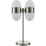Kevyn Modern Metallic - Nickel Table Lamp - Image 4
