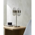 Kevyn Modern Metallic - Nickel Table Lamp - Image 2