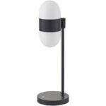 Lorena Modern Black Table Lamp
