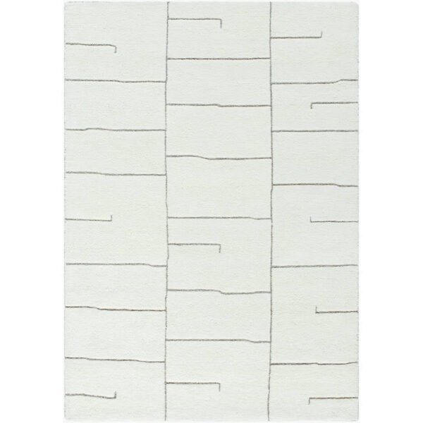 Adrien Global Light Silver Area Rug