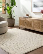 Latona Modern Light Brown Area Rug - Image 2