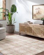 Megham Global Dark Brown Area Rug - Image 2