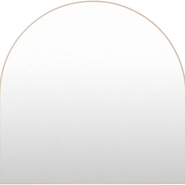 Yumi Modern Brown Wall Mirror
