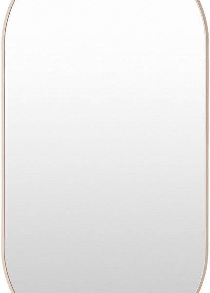 Soyla Modern Brown Wall Mirror