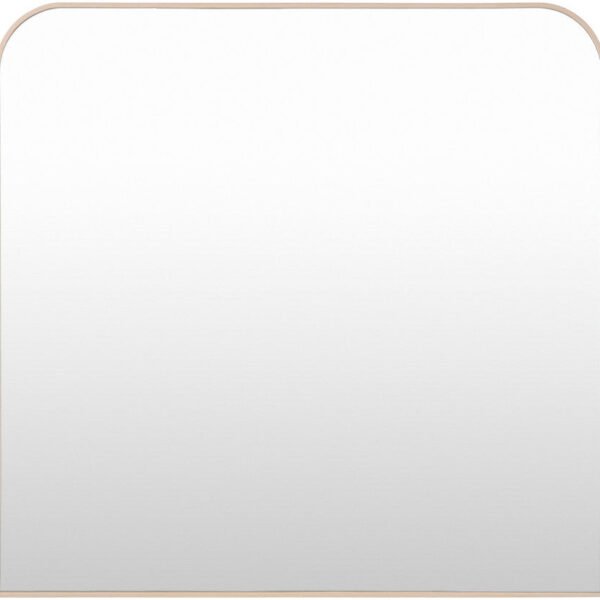 Corvette Modern Brown Wall Mirror