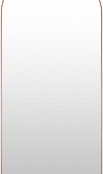 Vania Modern Dark Brown Wall Mirror