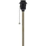 Taneisha Rustic Light Gray Table Lamp - Image 4