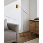 Talin Rustic Gold Floor Lamp - Image 2