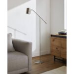 Talin Rustic Silver Gray Floor Lamp - Image 2