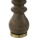 Allenhurst Rustic Dark Brown Table Lamp - Image 3