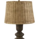 Allenhurst Rustic Dark Brown Table Lamp - Image 4