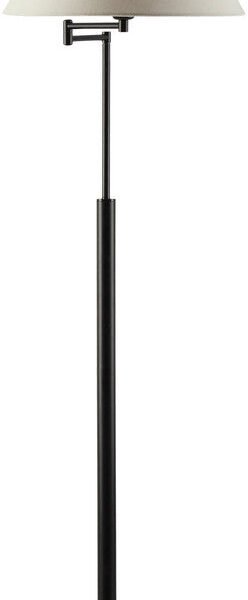 Gerren Rustic Black Floor Lamp