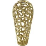 Corina Metallic - Brass Vase