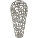 Corina Metallic - Silver Vase