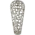 Debbi Metallic - Silver Vase