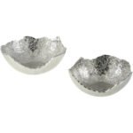 Deon Metallic - Silver Decorative Bowl