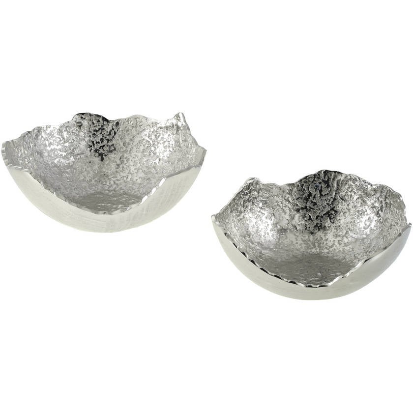 AAAC2846-set_c57aba5a-f153-42c7-8e86-07a09f0482b4-2 Deon Metallic - Silver Decorative Bowl - Image 1