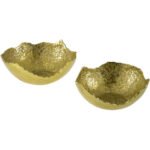 Deon Metallic - Brass Decorative Bowl