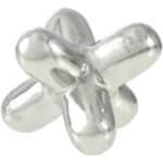 Shereece Metallic - Silver Decorative Sculpture