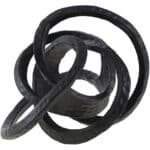 Lynden Black Decorative Sculpture - Image 4