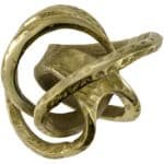 Shadia Metallic - Brass Decorative Sculpture