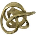 Shadia Metallic - Brass Decorative Sculpture - Image 2