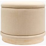 Rossi Brown Ottoman - Image 4
