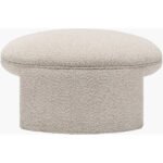 Kellymarie Beige Ottoman - Image 5