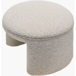 Ryo Beige Ottoman - Image 6