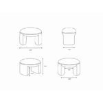 Ryo Beige Ottoman - Image 7