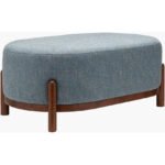 Katiana Blue Ottoman - Image 6