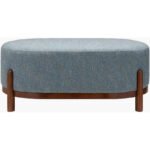 Katiana Blue Ottoman - Image 3