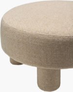 Jeston Brown Ottoman - Image 3