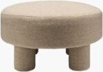 Jeston Brown Ottoman - Image 4
