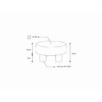 Jeston Brown Ottoman - Image 7