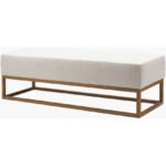 Lucille Brown Bench