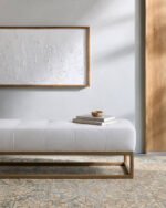 Lucille Brown Bench - Image 3