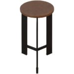 Corianna Brown End Table