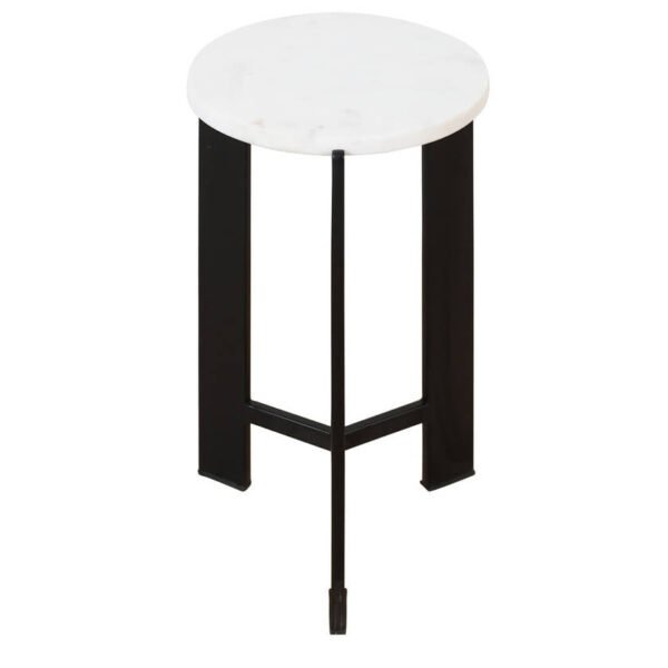 Corianna White End Table
