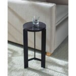 Corianna Blue/Black End Table - Image 3