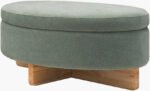 Sherece Teal Ottoman