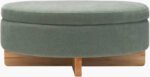 Sherece Teal Ottoman - Image 4