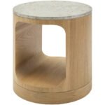 Jaremy Silver Gray/Brown End Table